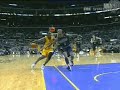 Kobe Bryant 360 Slam Off Great Robert Horry Pass