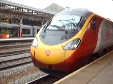 The British Class 390 "Pendolino"