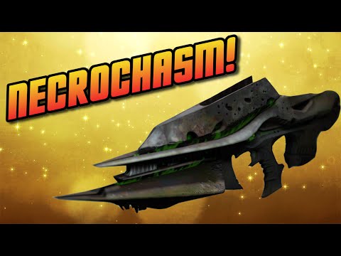 Destiny - Necrochasm Gameplay! First Ever Exotic Crux of Crota Drop!
