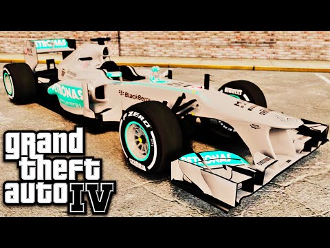 formula - Mods GTA IV - Mercedes AMG F1 ➨ Vídeo Novo: GTA Brasil Vida Loka - http://youtu.be/4yQIMW6gB3k - Mais Carros - http://goo.gl/02Yt5z - Download Mod - http://goo.gl/NVHaRb Twitter - https://twi...
