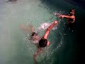 los vagos bañando