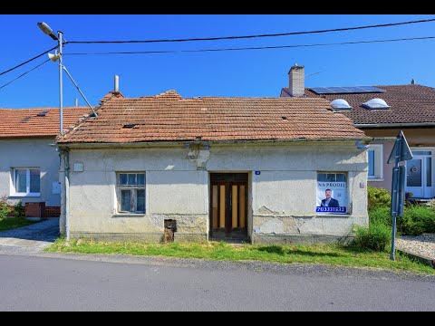 Video Prodej rodinného domu, 2+1, 59 m² (1983 m²), Kunovice