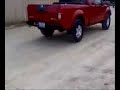 Nissan Frontier Detroit Truetrac burn out