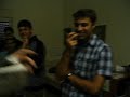 kenny recieving his final newspaper as mr. roboto