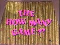 classic sesame street   the how many game??