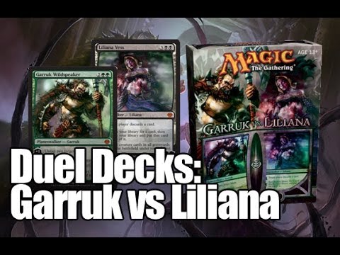 duel - Duel Decks: Garruk vs. Liliana is the fourth set in the Duel Decks series. It was released on October 30, 2009. Garruk vs. Liliana contains two pre-construct...