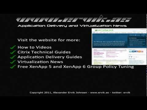 how to enable xenapp 6.5 desktop experience