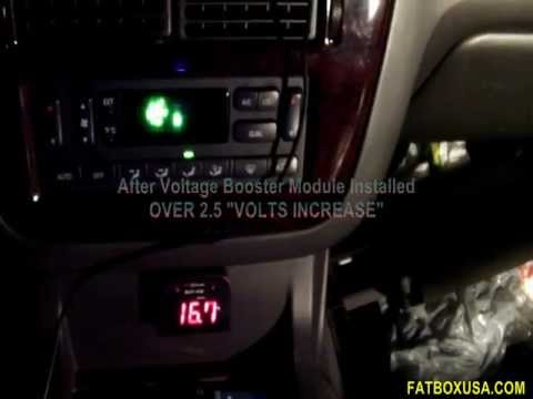 how to increase alternator voltage