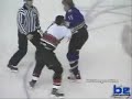 Tim Jackman vs Zenon Konopka(hockey fight)
