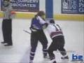 Tim Jackman vs Zenon Konopka(hockey fight)