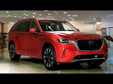 The New 2024 MAZDA CX-90 3.3 Turbo S Premium Plus Luxury SUV Interior And Exterior