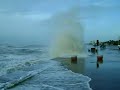 ikee hurricane 17 feets high waves at galviston