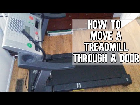 How To Move A Treadmill Through A Door Way Move A Treadmill Diy