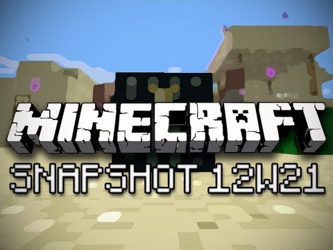 Minecraft: Desert Villages, Testificate Trading, and Enderchests (Snapshot 12w21 Part 1)