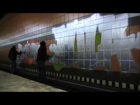 hamburg station graffiti (first own cut)