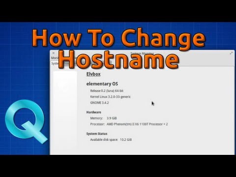how to change computer name