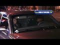 tisha campbell-martin leaves laugh factory in west hollywood.