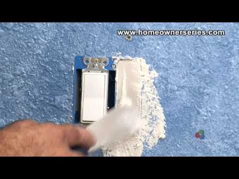 how to patch outlet hole in drywall