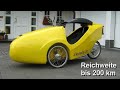 Velomobil Alleweder 6 light vehicle electric car solar solarcar