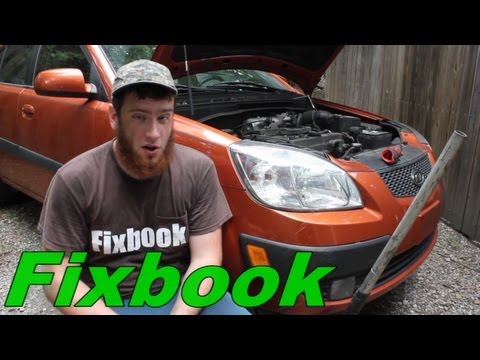 Power Steering Belt Replacement “How to” Kia Rio