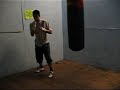 shadow boxing