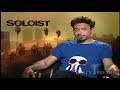 blacktree tv's own jamaal finkley, sits down to talk with rdj for his movie the soloist. robert downey jr. (steve lopez) has evolved into one of the most respected actors in hollywood. downey received an academy award(r) nomination and won the bafta award for best actor for his performance in the title role of 