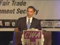 Barack Obama at the CWA Legislative Conference