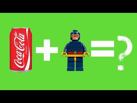DIY-КАК СДЕЛАТЬ ЛЕГО МИНИФИГУРКУ ИЗ КОЛЫ? __LEGO People OF COLA