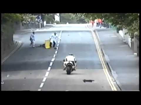 Terrible Motorcycle Crash: Man Seriously Injured