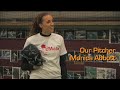 Monica Abbott Breaks Pineapple Off Batter's Head!!!!!