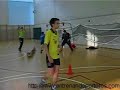 Porteros de balonmano - cubriendo el largo al extremo