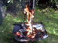 Old School Snorkel Parka Fire