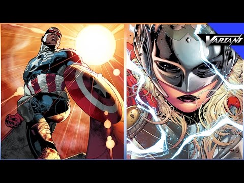 One Shot: Thor Is A Woman & Falcon Is Captain America!
