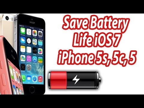 how to save battery of iphone 5