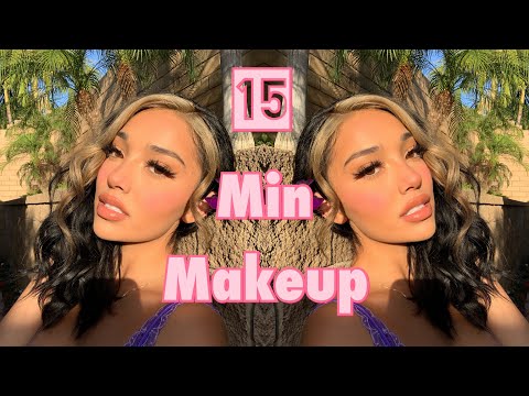 My Go-To 15 Min Makeup Tutorial♡