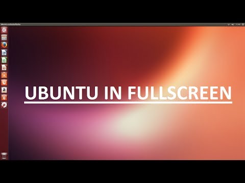 how to get ubuntu to fit screen