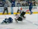 January 5 08 Hatcher hurts Lupul January 5 08 Hatcher hurts Lupul