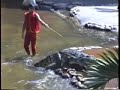 Thailand 91-4 crocodile-show
