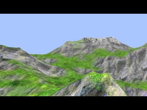QT - Music: http://www.newgrounds.com/audio/listen/89792 Small example showing Qt5 and OpenGL being used to render a heightmap based terrain using OpenGL 4 tessel...