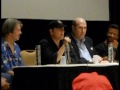 From right to left: Dana Snyder (voice of Master Shake - Aqua Teen Hunger Force - and Granny - Squidbillies); John DiMaggio (voice of Bender in Futurama, Marcus Fennix in Gears of War, Joker in Under the Red Hood, as well as voices in Ben 10, Generator Rex, Batman: Brave and the Bold, Chowder, and many others); Phil LaMarr (voice of Green Lantern in Justice League, Static Shock, Black Lighting in Harvey Birdman, Ollie in Family Guy, Kit Fisto in Clone Wars, as well as voices in Futurama, Hellboy Animated, Transformers Animated, and many others); George Lowe (voice of Space Ghost in Space Ghost: Coast-to-Coast and Cartoon Planet, as well as cameos in Aqua Teen Hunger Force and Squidbillies); Billy West (voice of Ren in Ren and Stimpy, Doug, and Fry, Zoidberg, and Professor Farnsworth in Futurama): C. Martin Croker (voice of Zorak and Moltar in Space Ghost: Coast-to-Coast and Cartoon Planet); and Bob Carter (voice of numerous video game characters such as Balrog in Streetfighter, Shao Khan in Mortal Kombat, and the small aliens in Halo). Moderator on the far left is none other than my real-life brother Craig otherwise known as Voiceroy. Dragon*Con did not dissappoint! Hopefully the audio is discernable. www.youtube.com