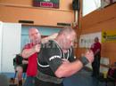 Ano Turtiainen with METAL ACE shirt..