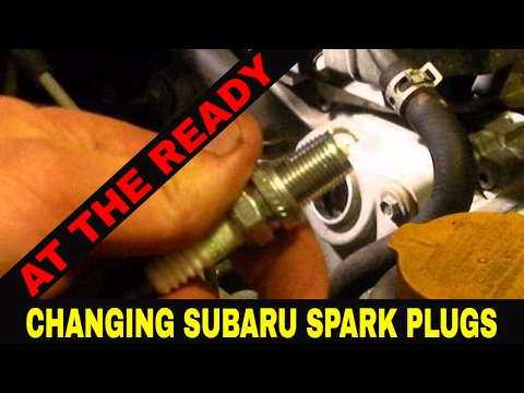 DIY: CHANGING SPARK PLUGS(SUBARU)