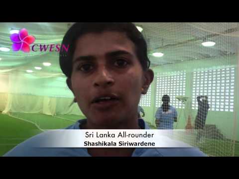 Sri Lanka Women's cricketers in Trinidad, 2012