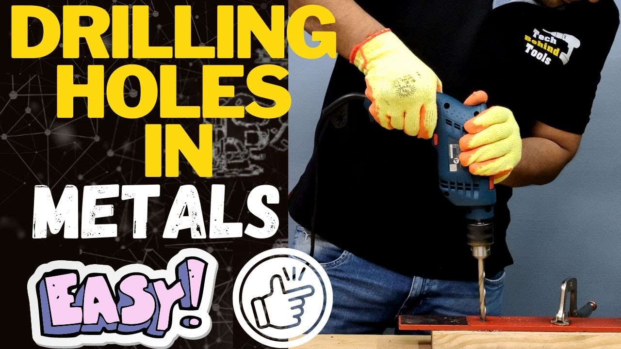 How To Drill Hole in Metal - Easy & Best Way | लोहे में ड्रिल कैसे करें।