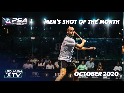 Squash: Men's Shot of the Month - October 2020