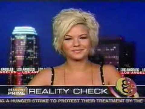 Kimberly Caldwell on Glenn Beck 7/12/06 screen 1