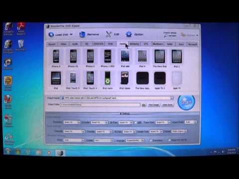 Rip DVDs to +100 video formats including mobile devices