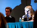 kristen bell at the fanboys panel at fx answering a question about the difference between acting in television and movies.
