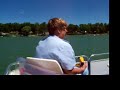 Dorsons and Goldens on a Pontoon Boat