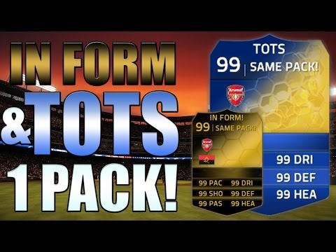 INCREDIBLE PACK LUCK! - TOTS & IN FORM - FIFA 14 Ultimate Team